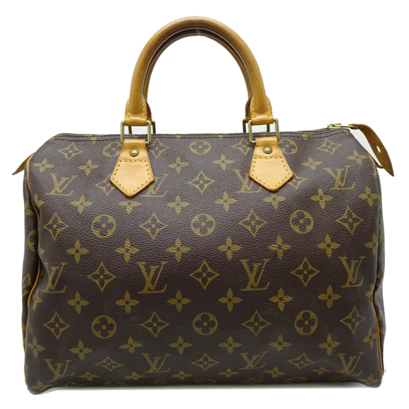 Louis Vuitton Speedy 30 Women's Boston Bag M41526 (Discontinued) Monogram Brown - Picture 2 of 10